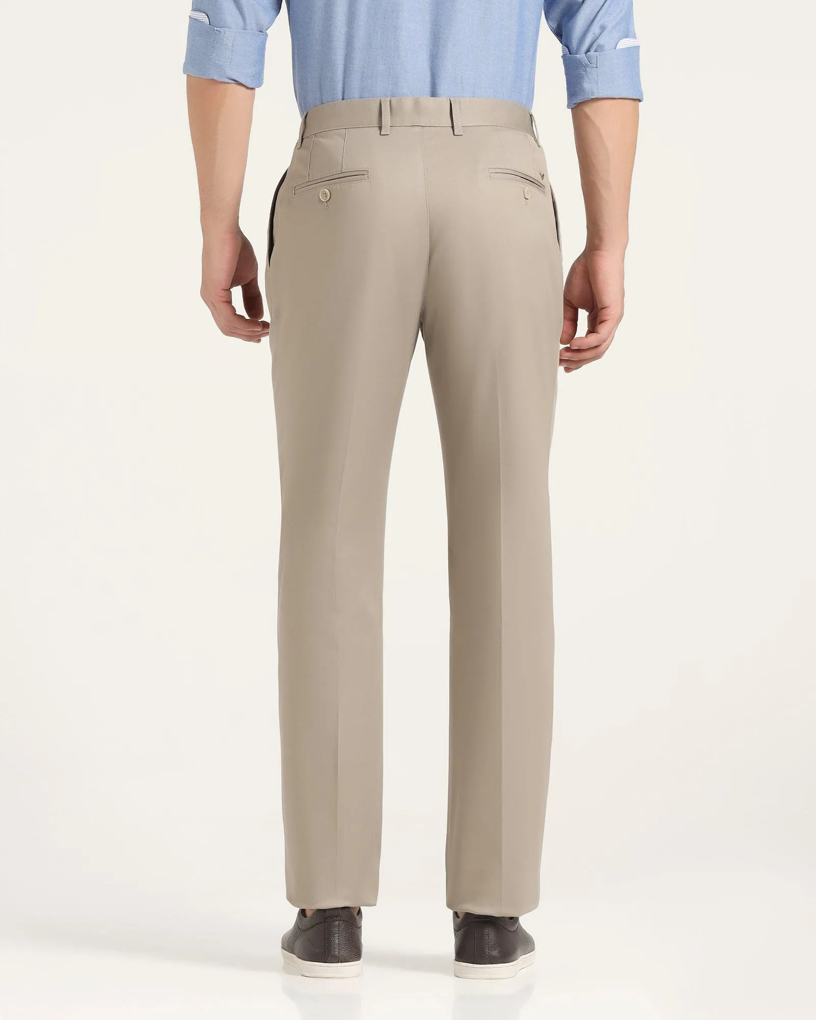 Straight B-90 Casual Mouse Solid Khakis - Criston