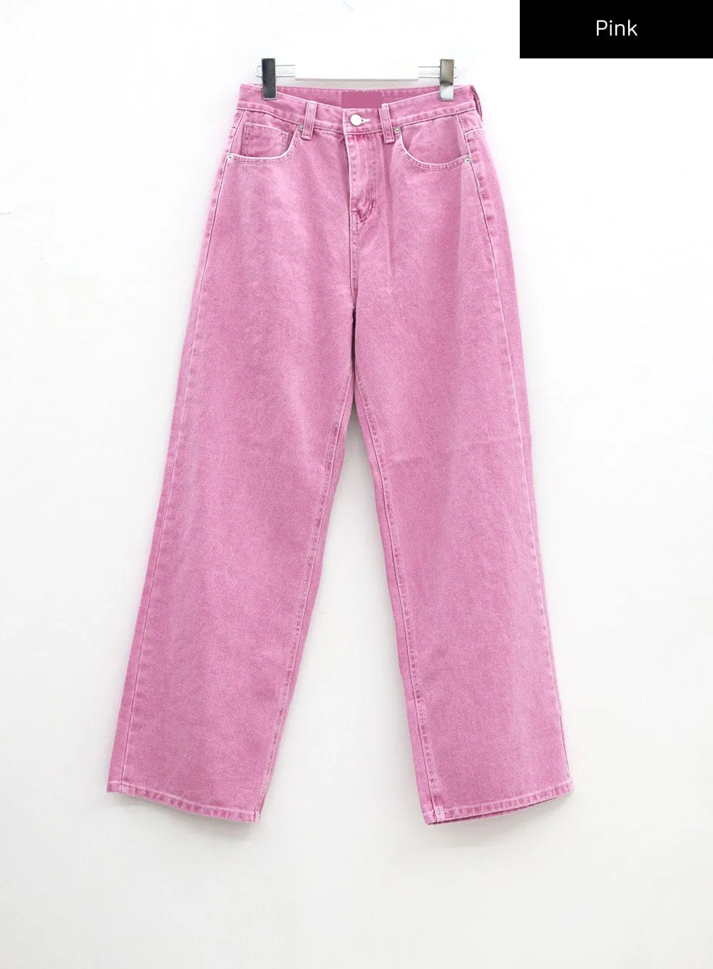 Straight Leg Cotton Pants CM315