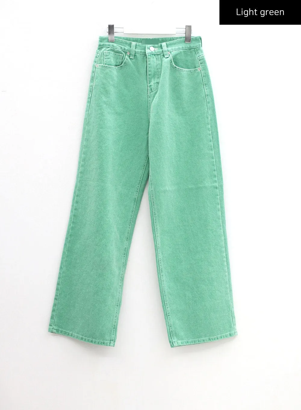 Straight Leg Cotton Pants CM315