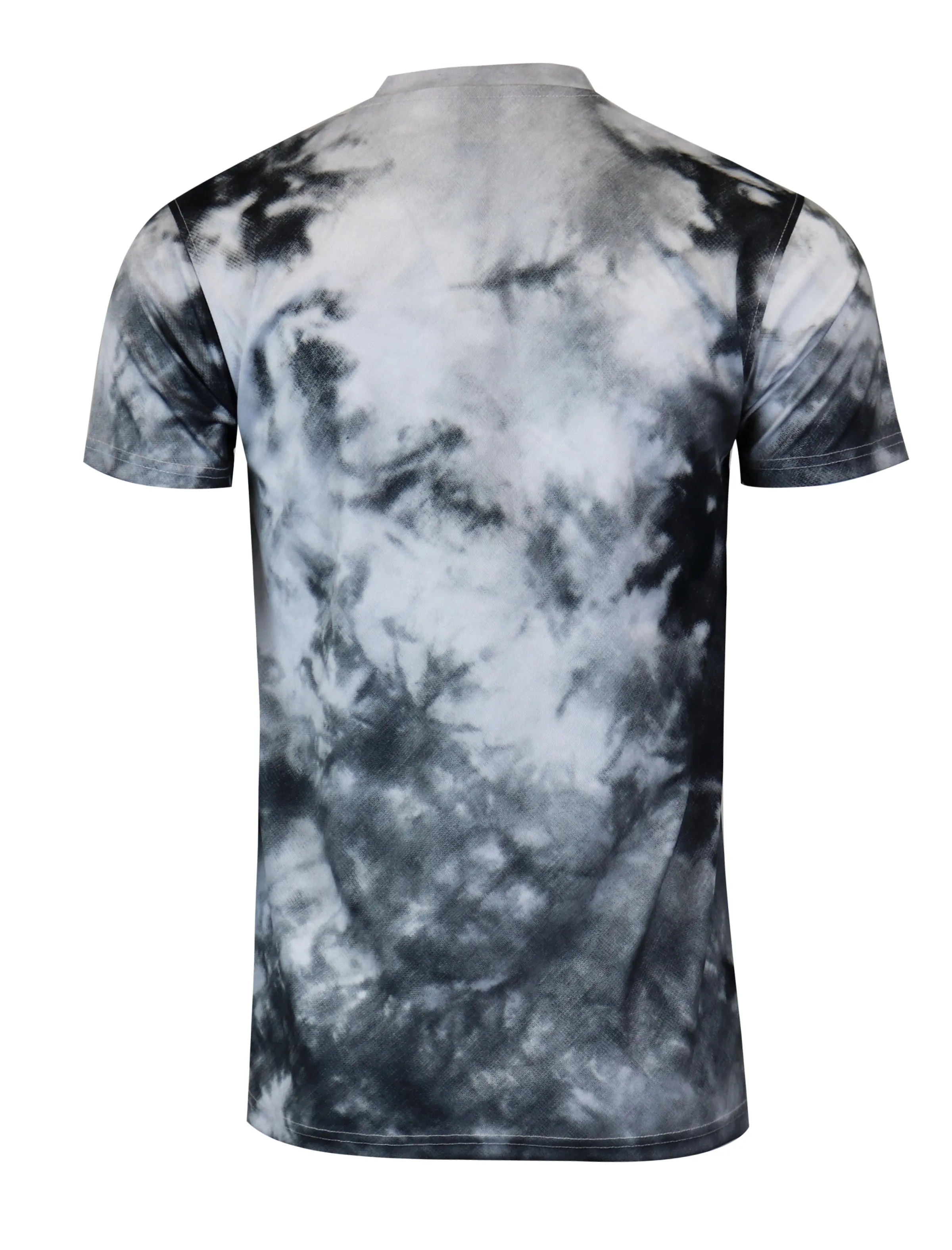 TIE DYE T-SHIRTS-S11087 (BLACK)