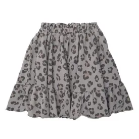 Tocoto Vintage Grey Animal Print Skirt