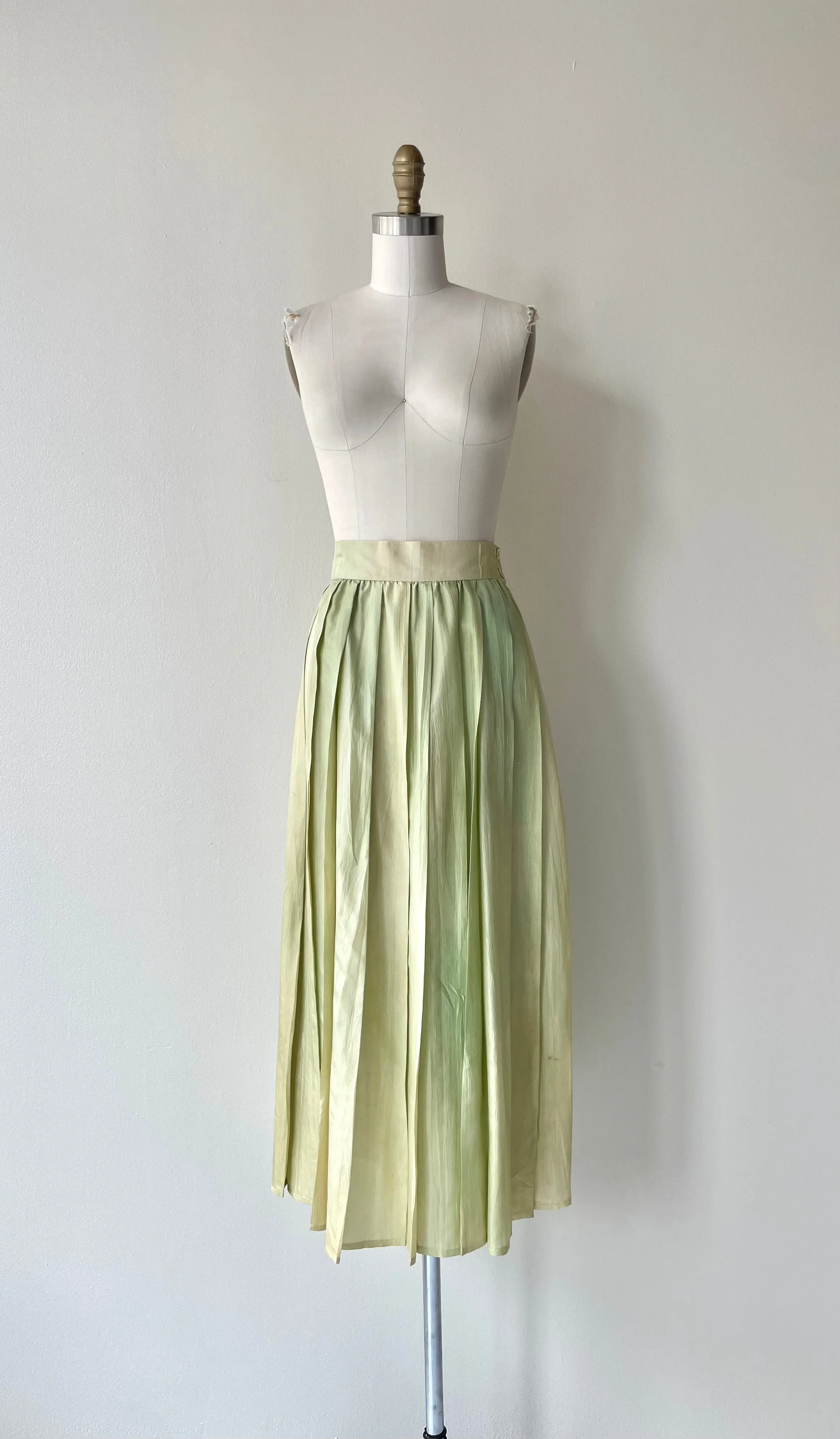 Umberto Ginocchiette Silk Skirt