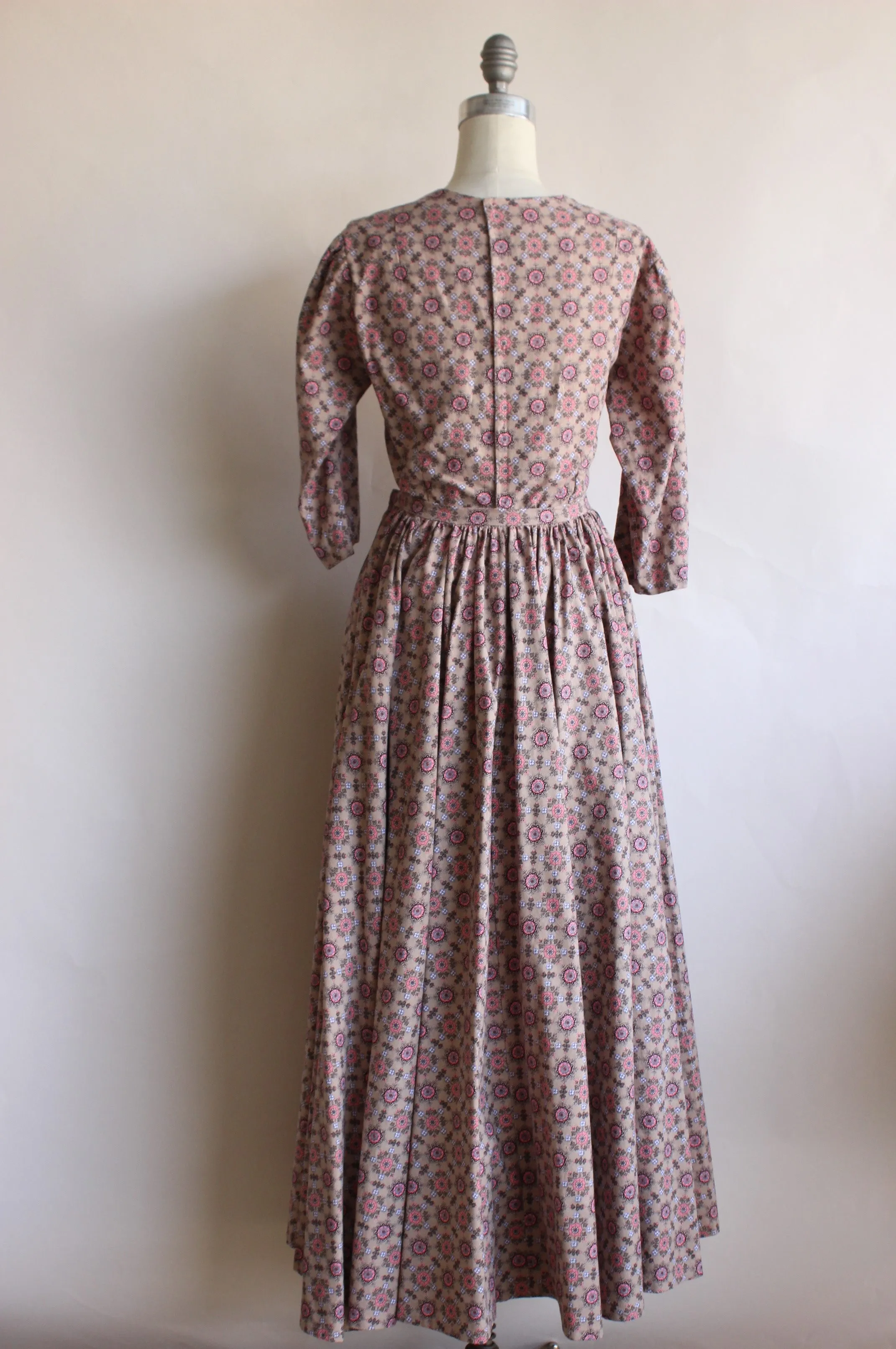 Vintage Victorian Day Dress ( Skirt and Top)  Costume