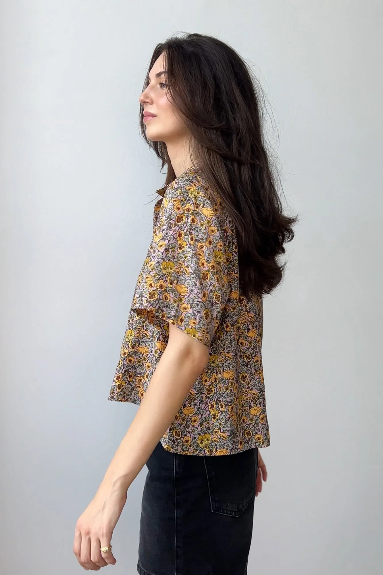 Viscose shirt / 12 / 01 / summer garden