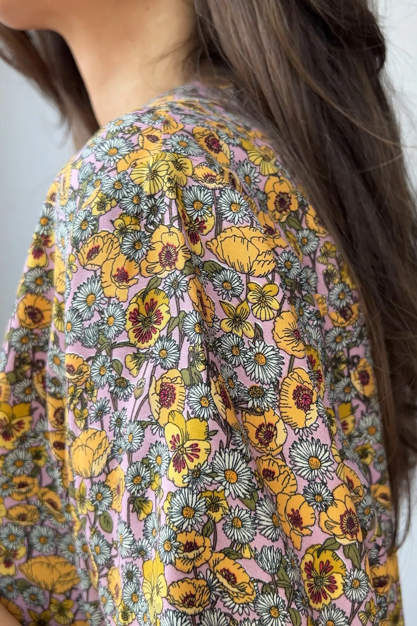 Viscose shirt / 12 / 01 / summer garden