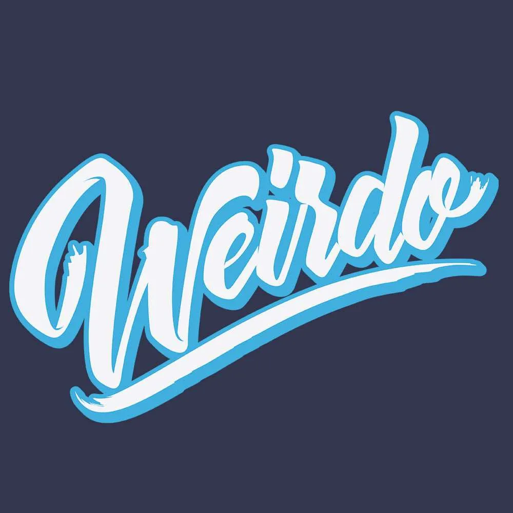 Weirdo Tee | Navy