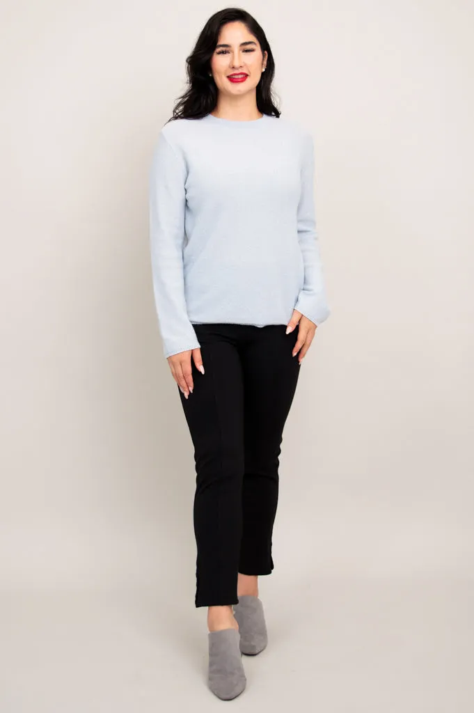 Whitaker Sweater, Blue Sparkle, Cashmere