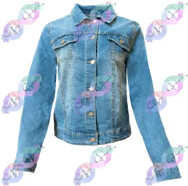 Women's Classic Denim Jacket (Plus Size)